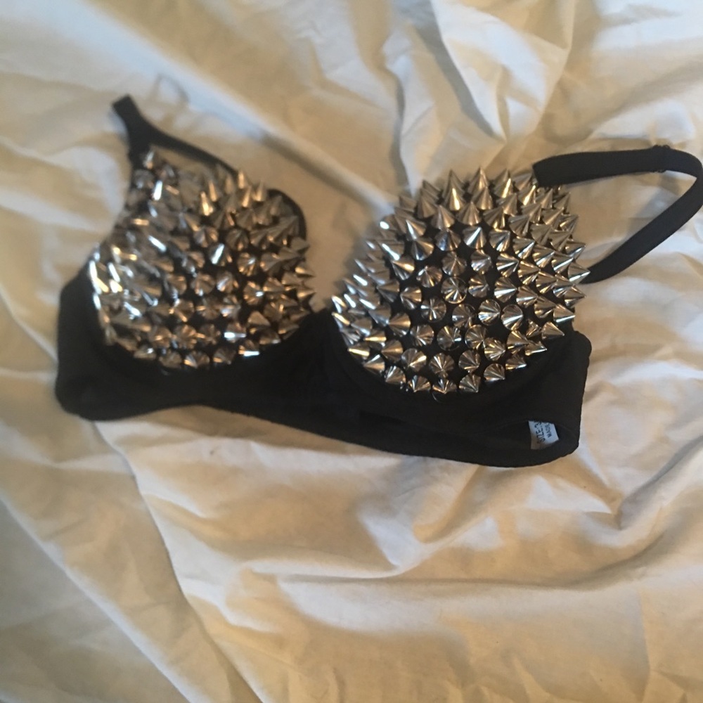 Studded bra